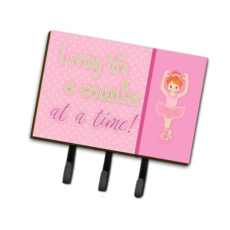 Carolines Treasures Ballet in 8 Counts Red Hair Leash or Key Holder BB5398TH68